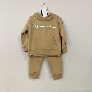 Champion Neutral Boys Outfit Set Hoodie And Sweatpants Size 3T